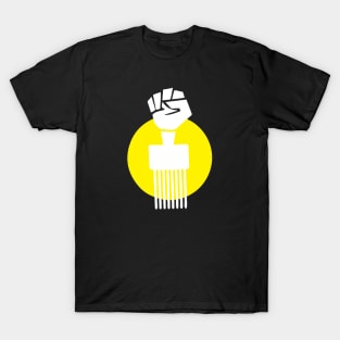 Black Hair | Afro Pick . African American Afrocentric Shirts, Hoodies, and gifts T-Shirt